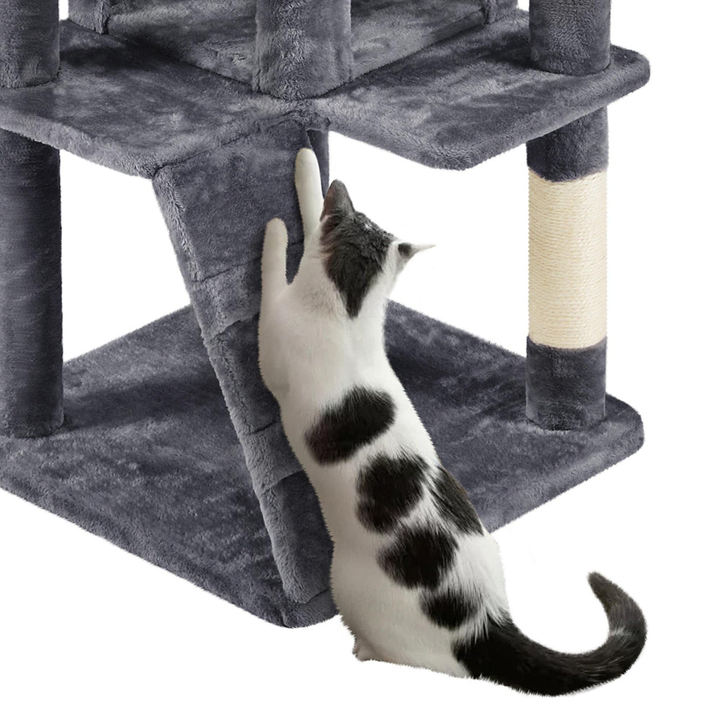 70in Cat Tree with Sisal Scratching Post V3784