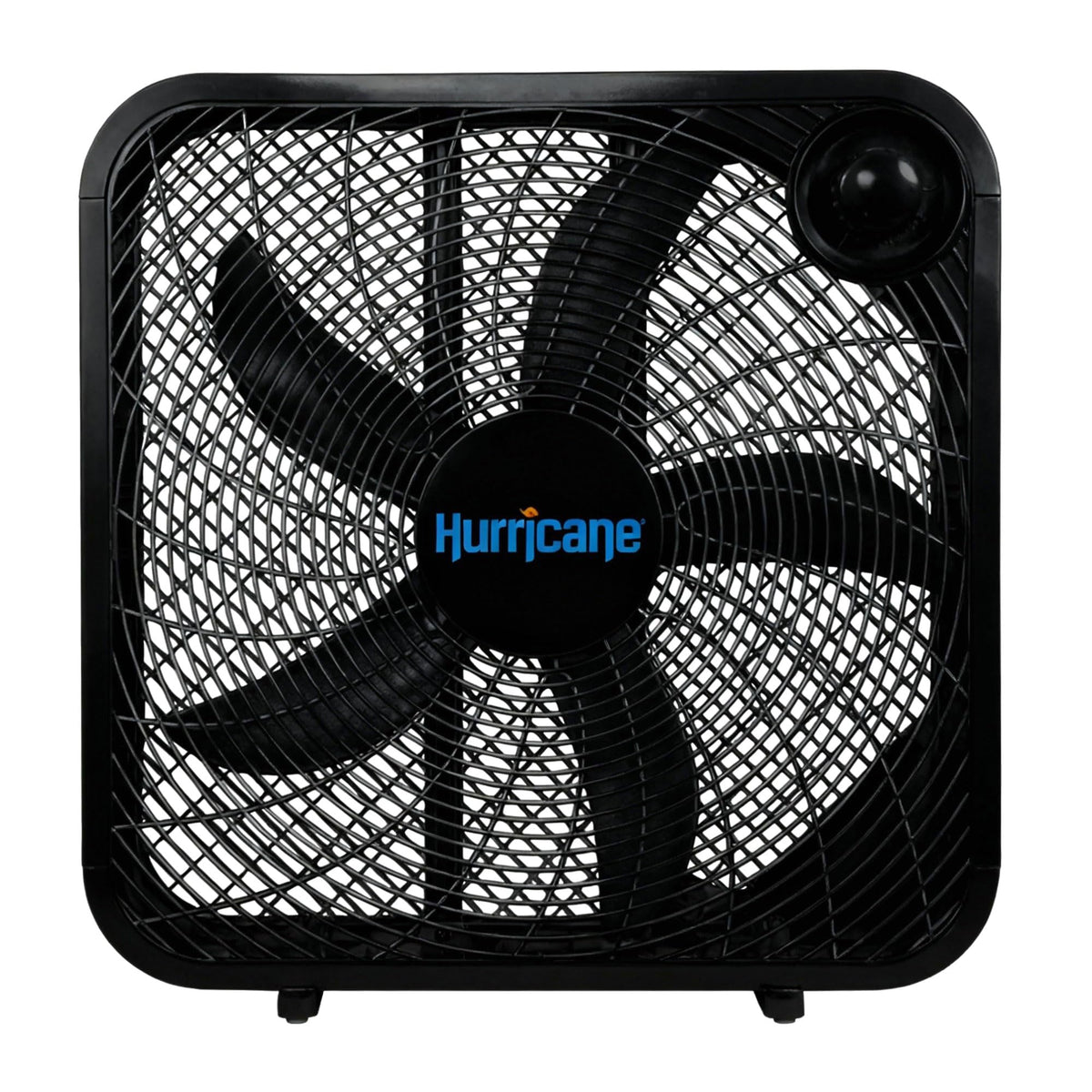 Black 3 Speed 20in Floor Box Fan O503360