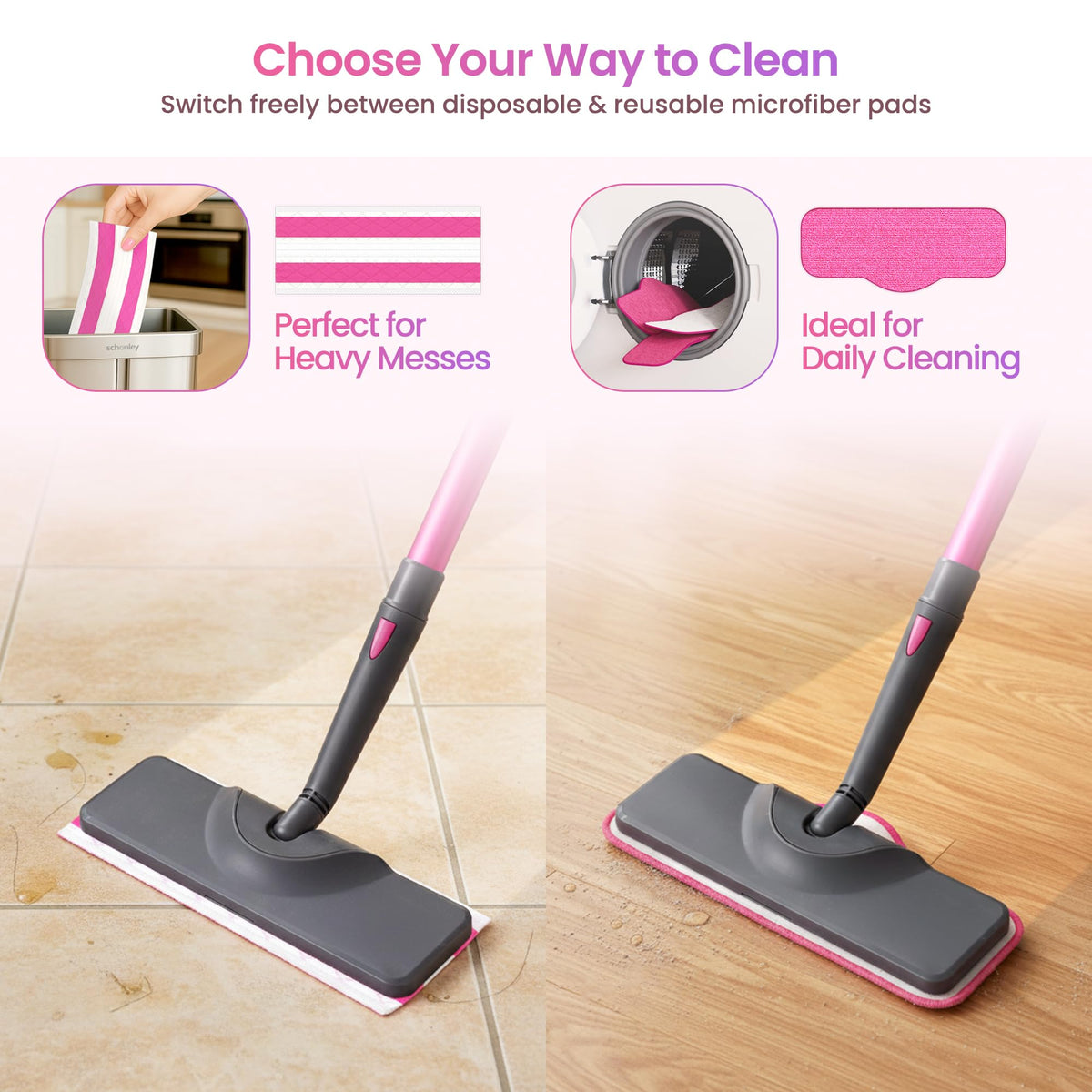 Steam Mop for Hard Floors C67600
