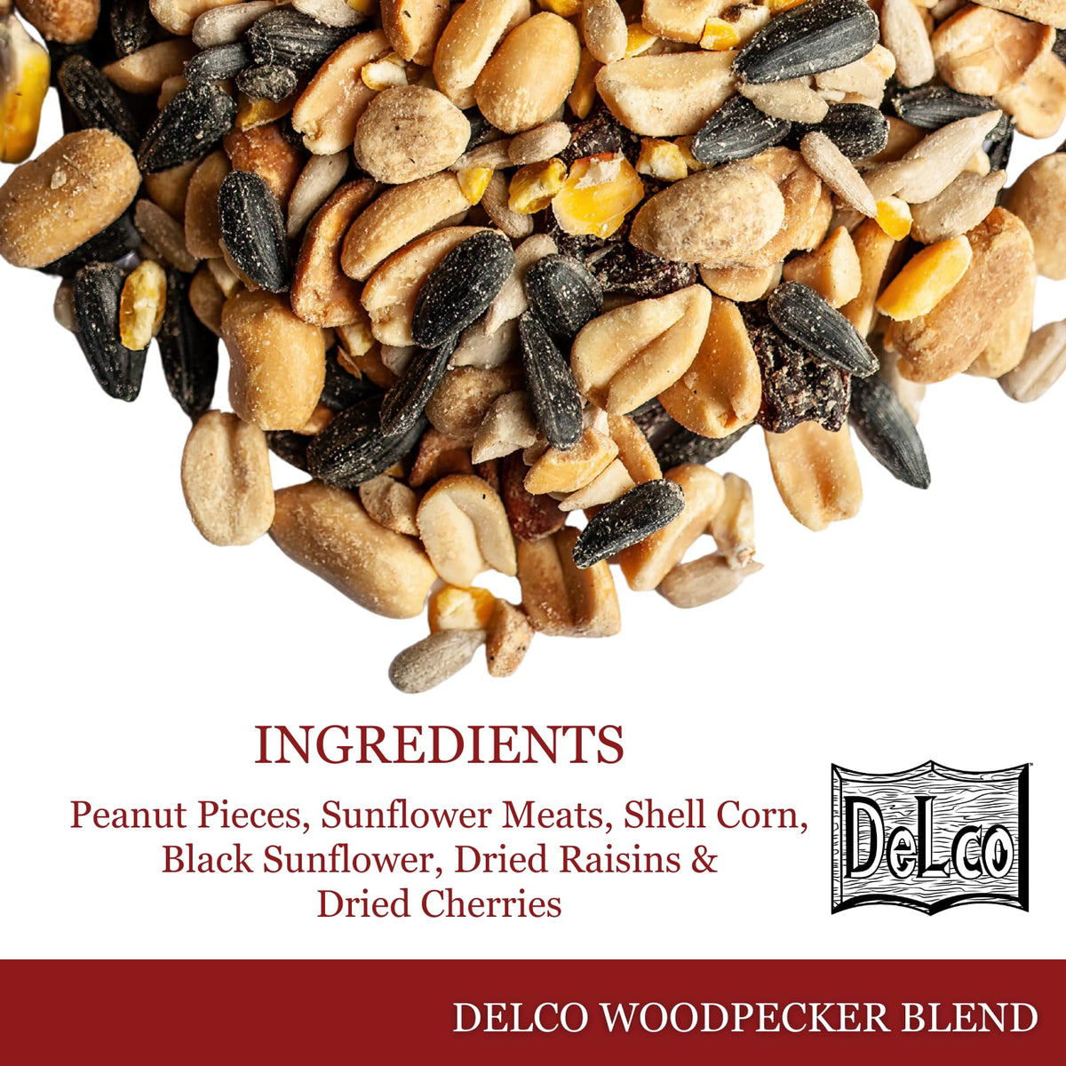 Wild Bird Seed 20 lb Bag Fruit & Nut with Sunflowers V673414