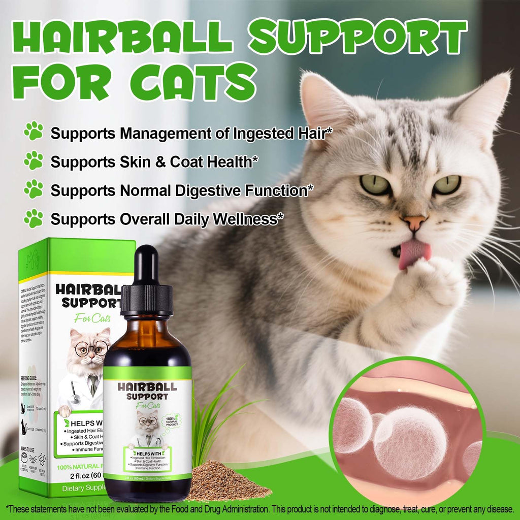 Cat Hairball Remedy Drops 2 fl oz P670144