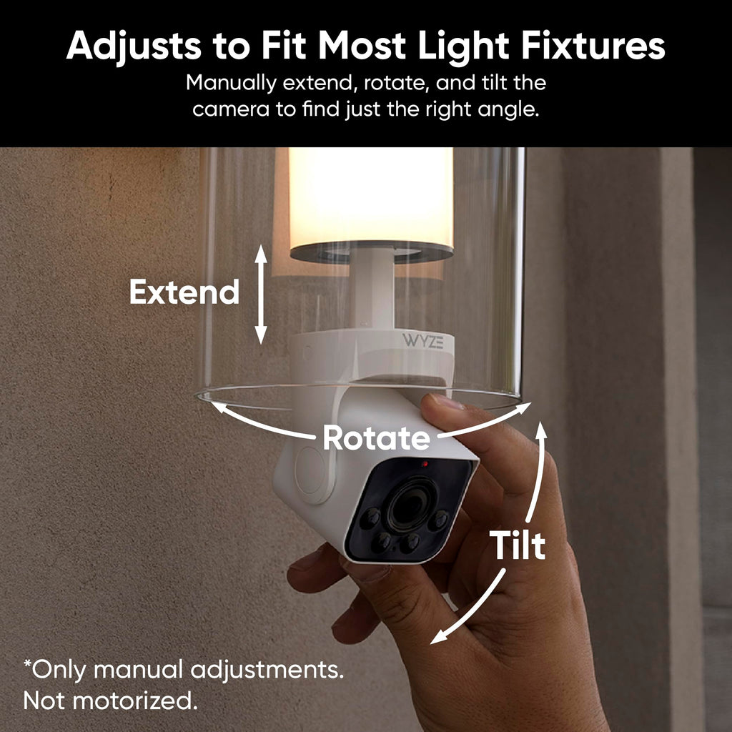 2K HD Smart Light Bulb Security Camera Q7878