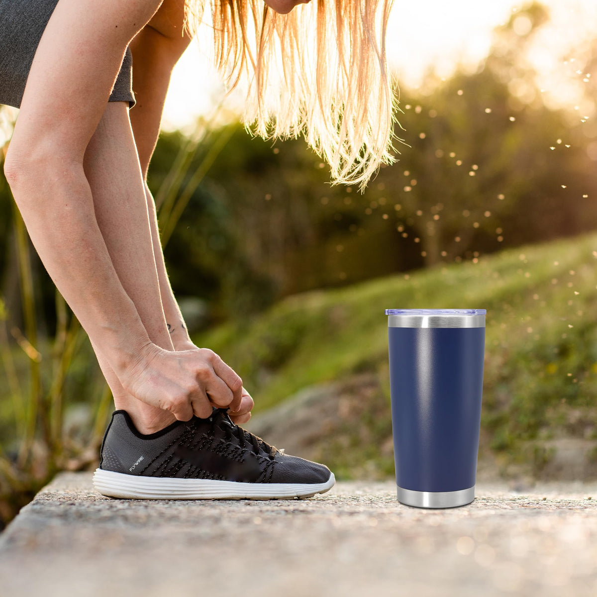 20oz Insulated Stainless Steel Tumbler with Lid J60446