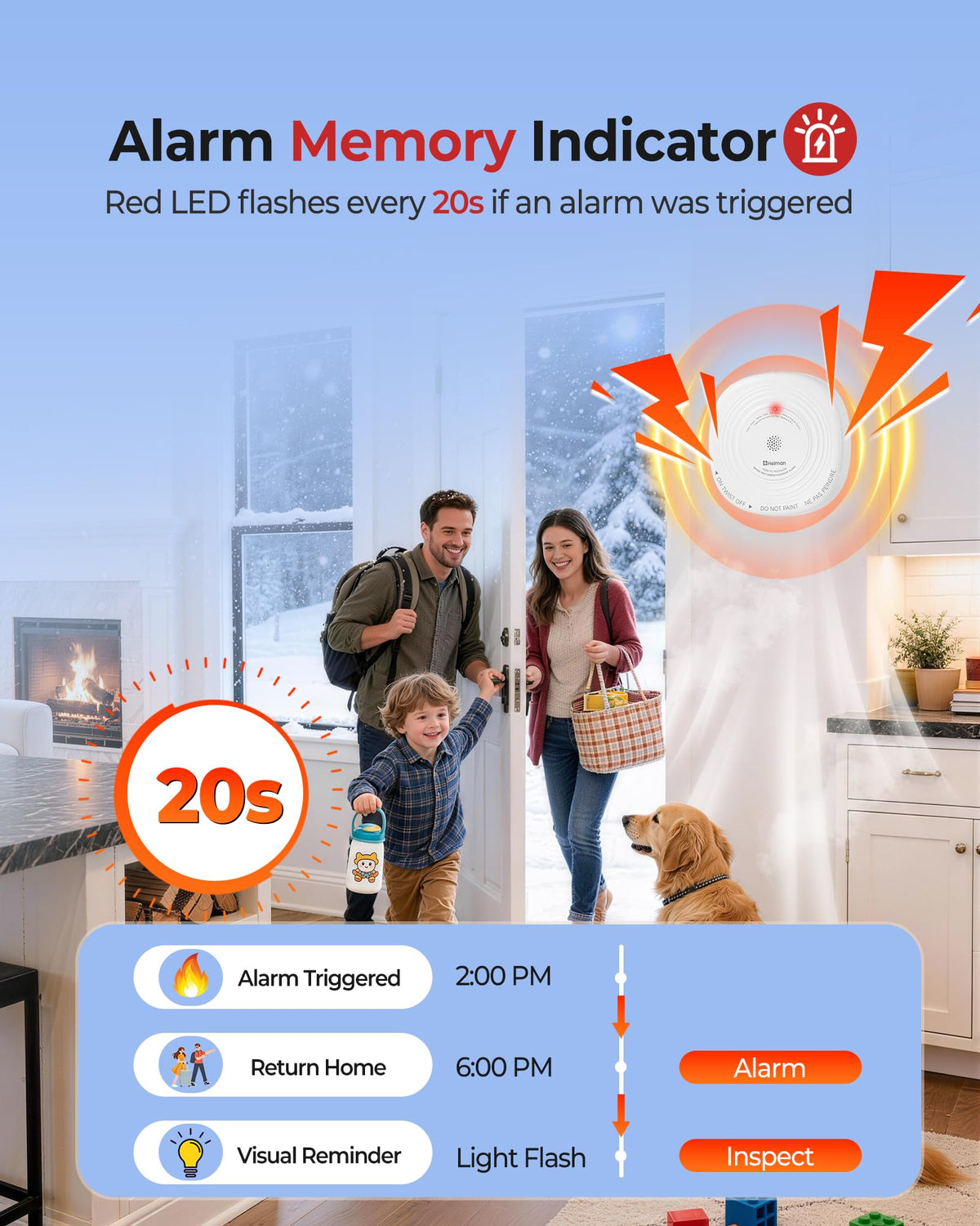 Smoke and Carbon Monoxide Detector 3-Pack H2921