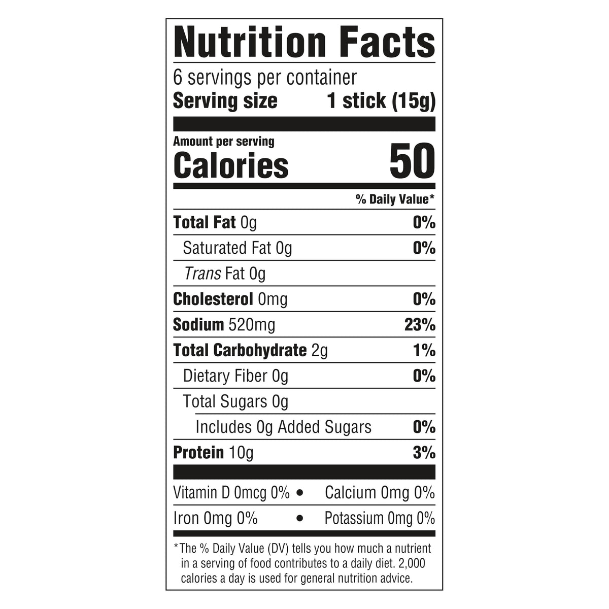 Beef Bone Broth Instant Powder Mix Packets, 6 Count E9500