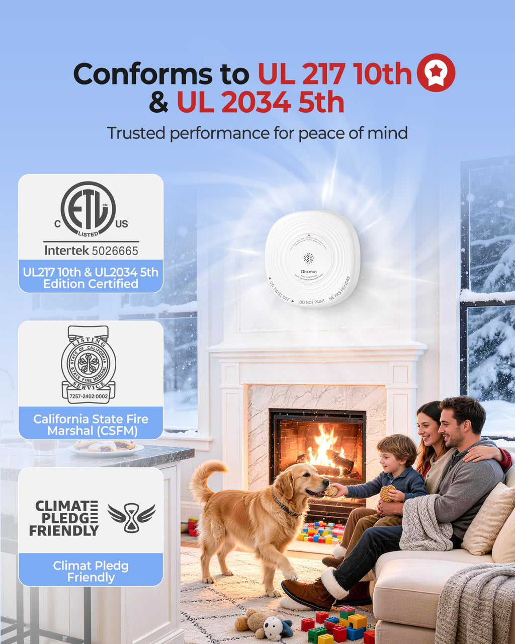 Smoke and Carbon Monoxide Detector 3-Pack H2921