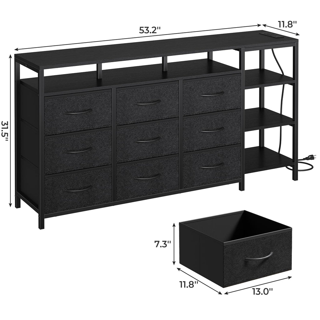 Black TV Stand R312