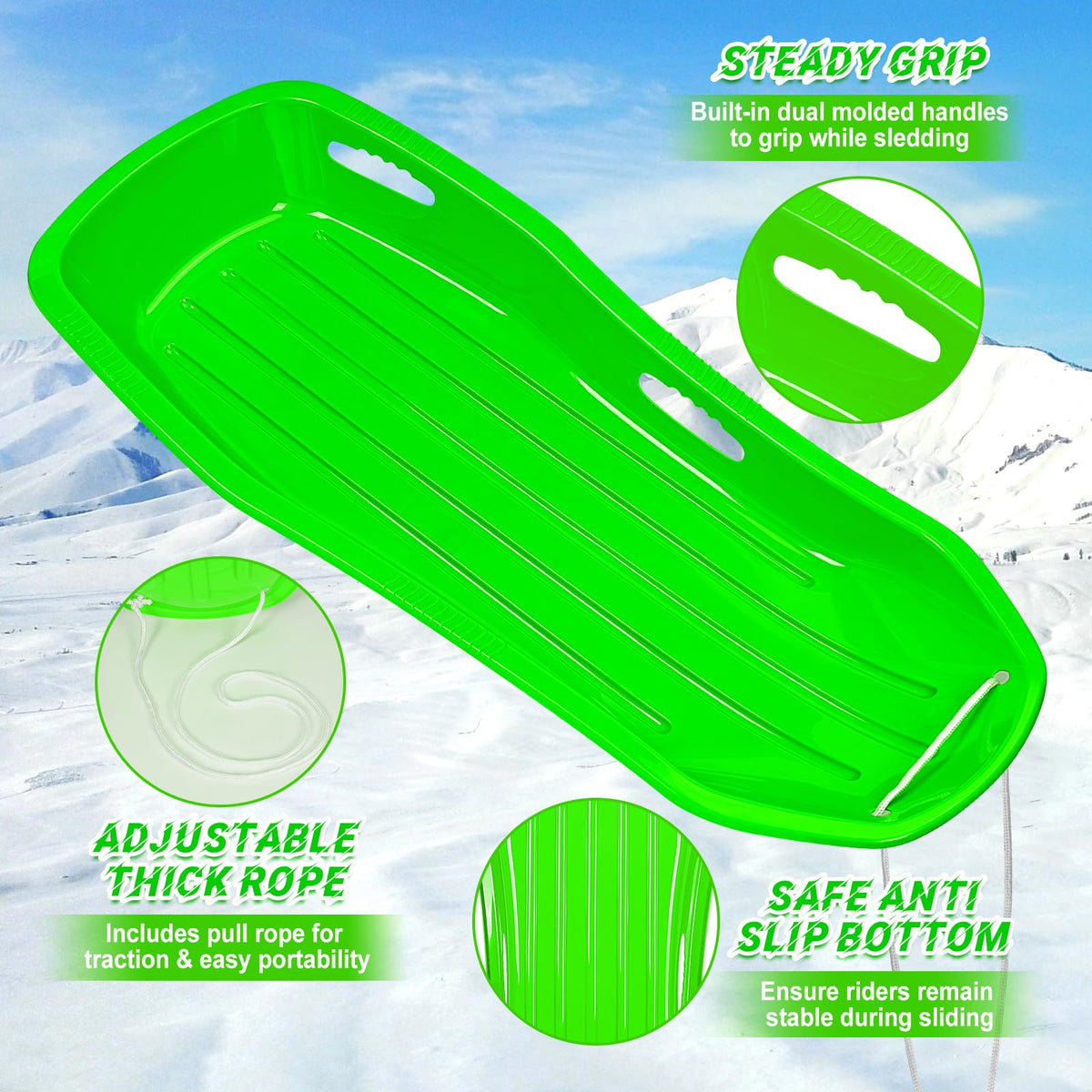48” Snow Sleds N38880
