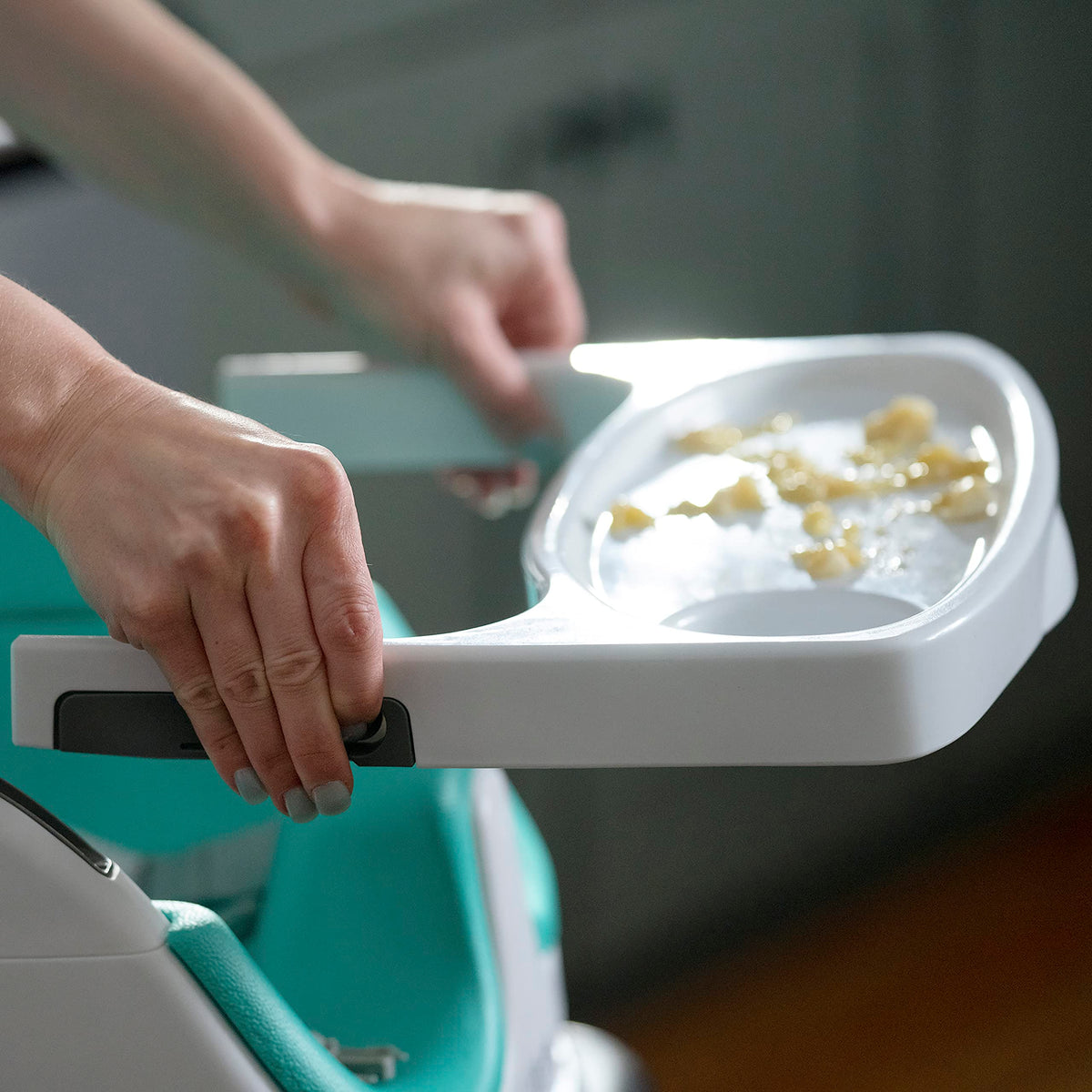 Booster Feeding & Floor Activity Seat with Self-Storing Tray F8997