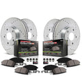 Brake Pad & Rotor Kit Front & Rear H50003