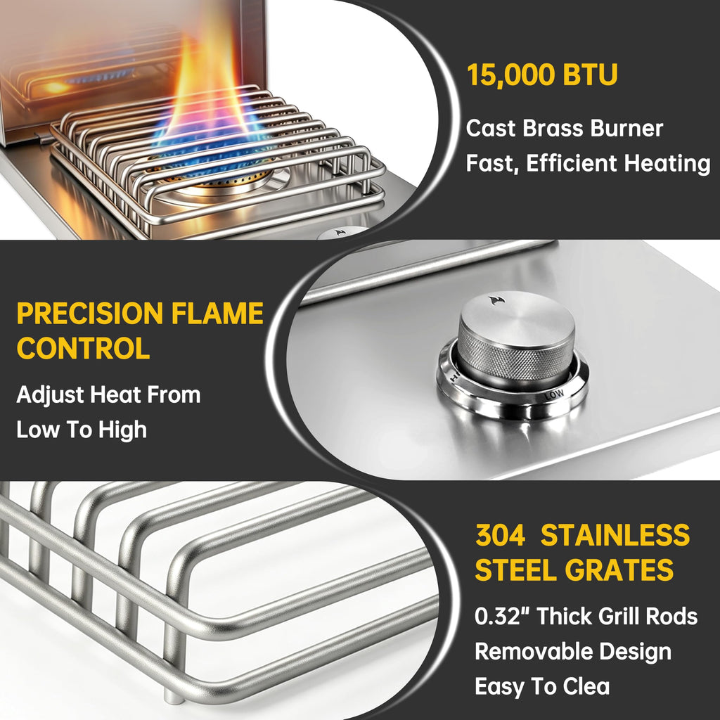 Built-in Single Side Burner R480
