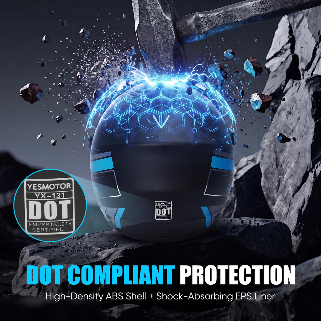 Youth Dirt Bike Full Face Helmet N2307