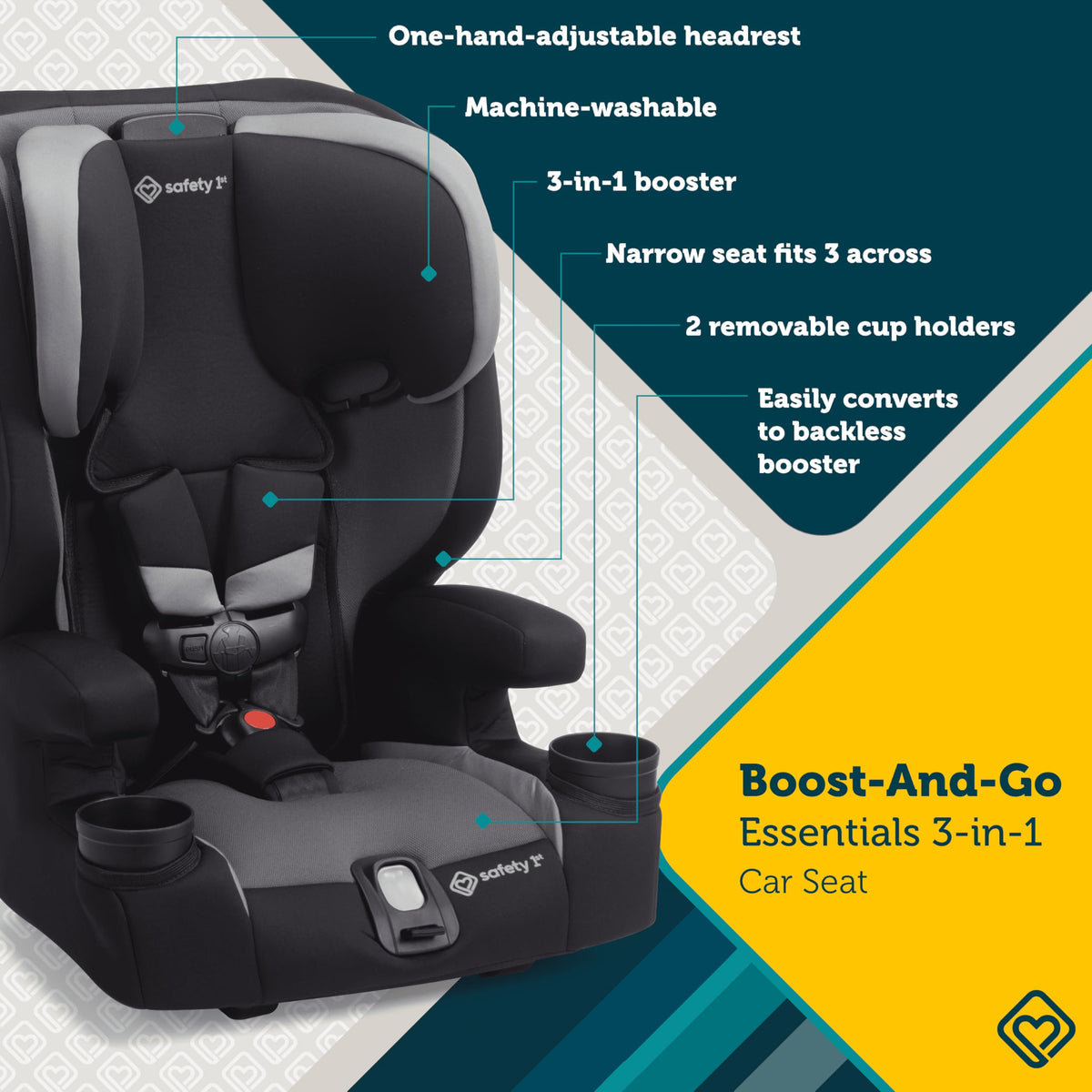 3-in-1 Booster Car Seat F73485