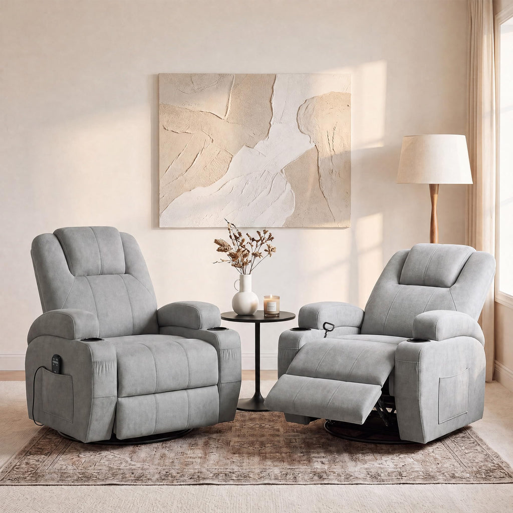 Rocking Recliner Chair with Massage K353402