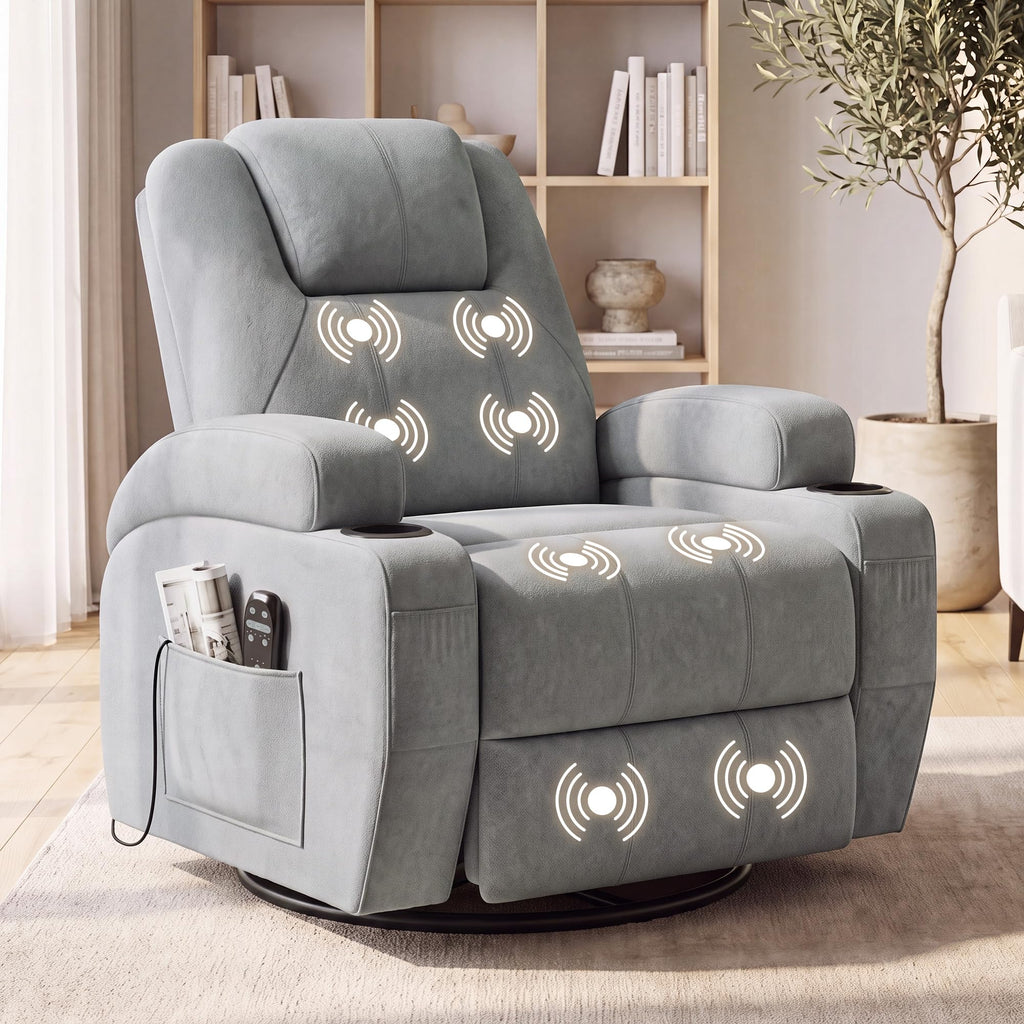 Rocking Recliner Chair with Massage K353402