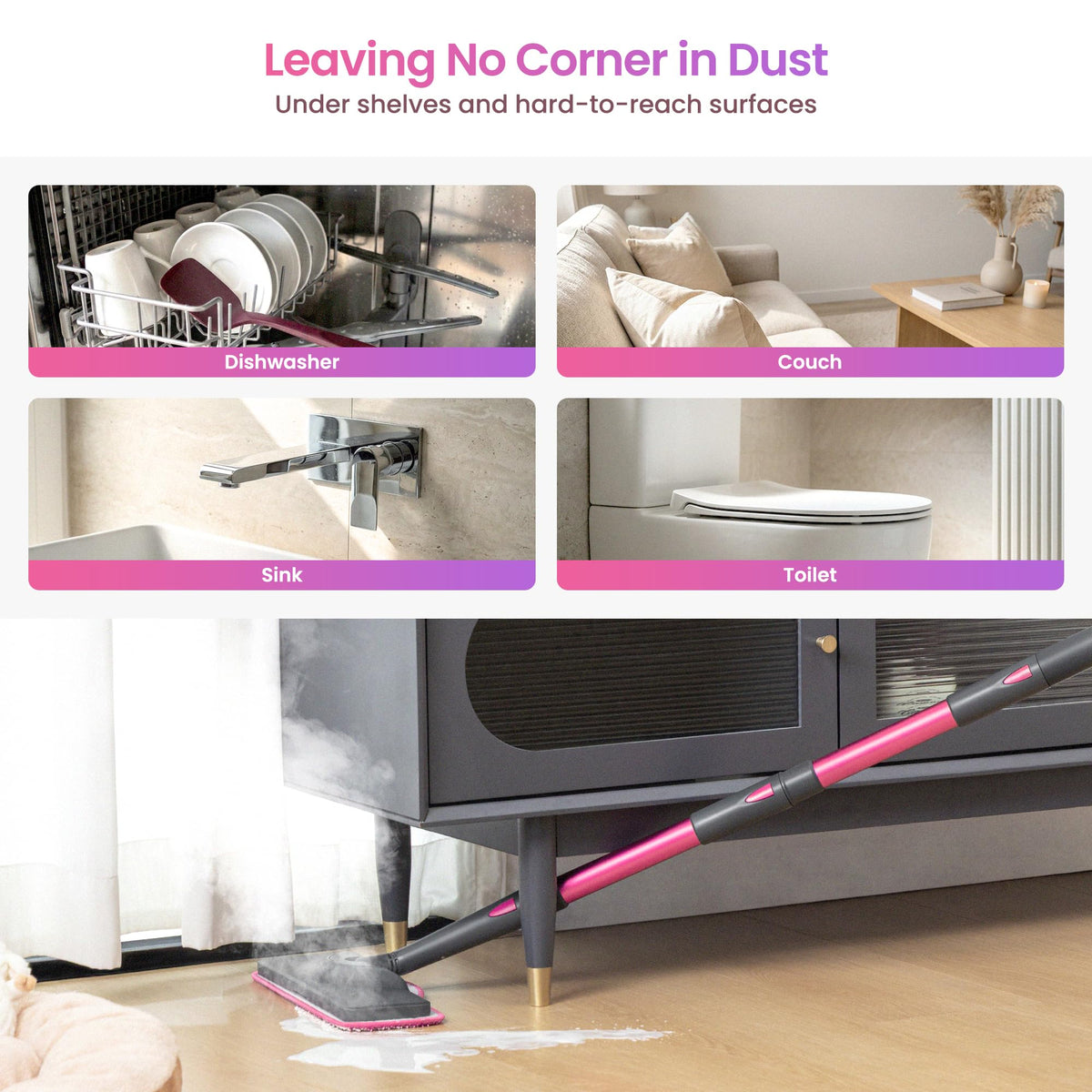 Steam Mop for Hard Floors C67600