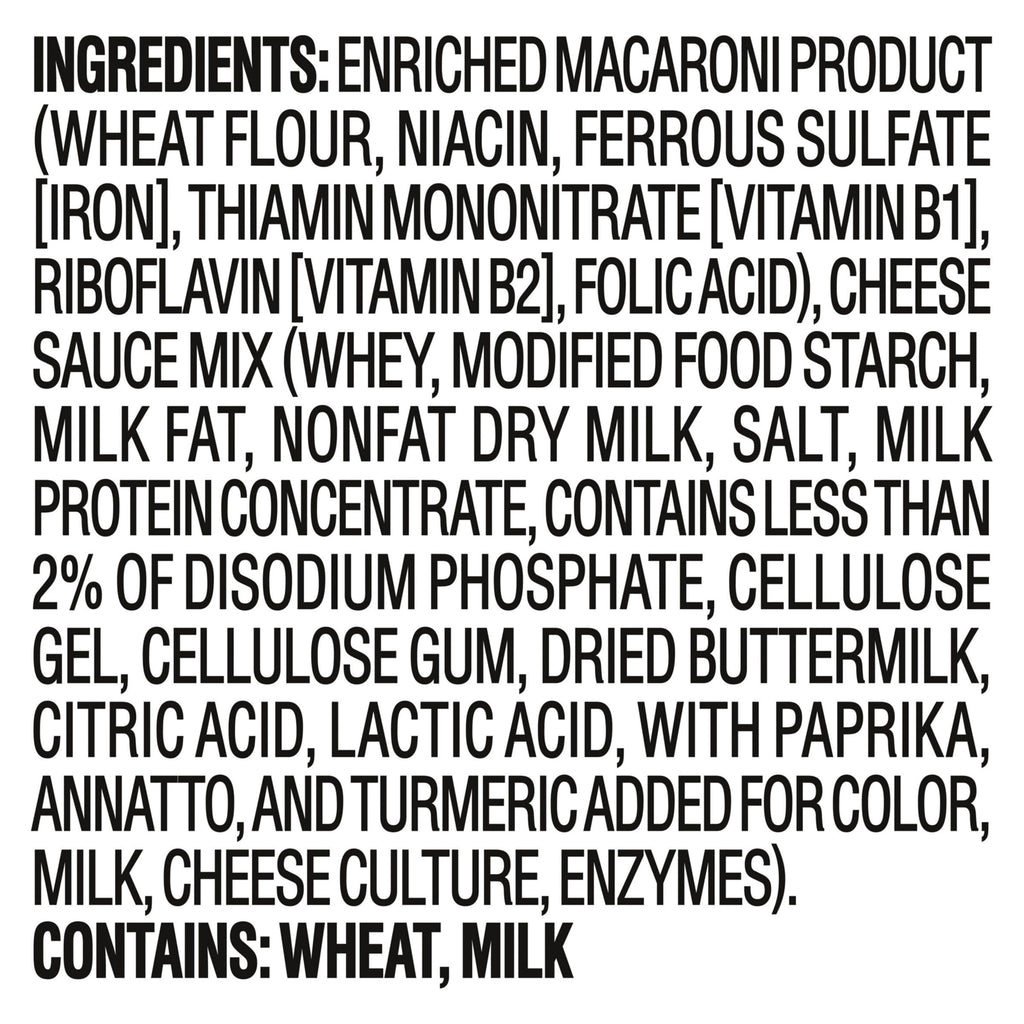 Kraft Mac and Cheese, 7.25 oz (Pack of 6) F291