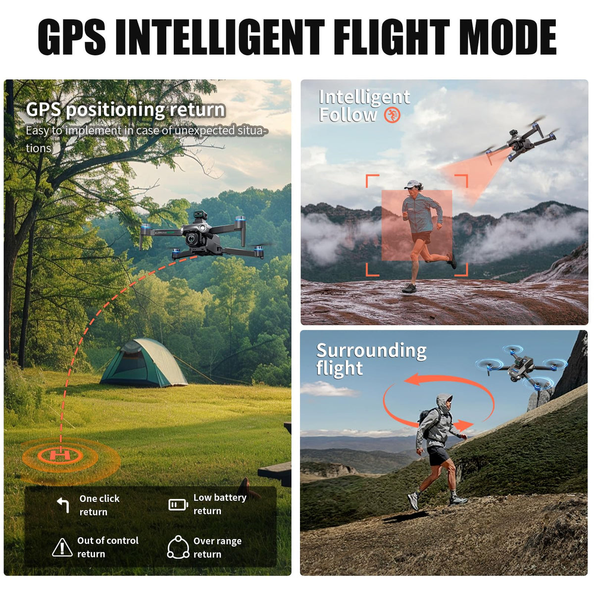 4K Camera Drone with Large Screen Z178198