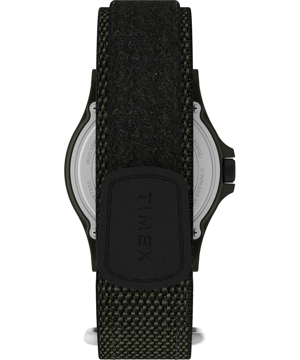 Black Fastwrap Cream Dial Green Case Watch S30322