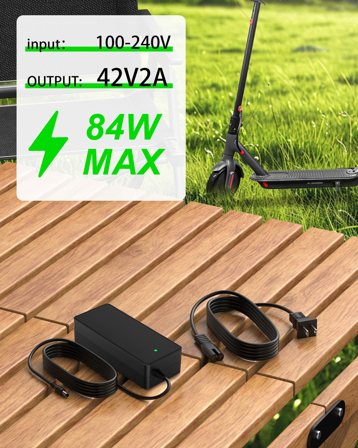 42V 2A Scooter Charger M3610