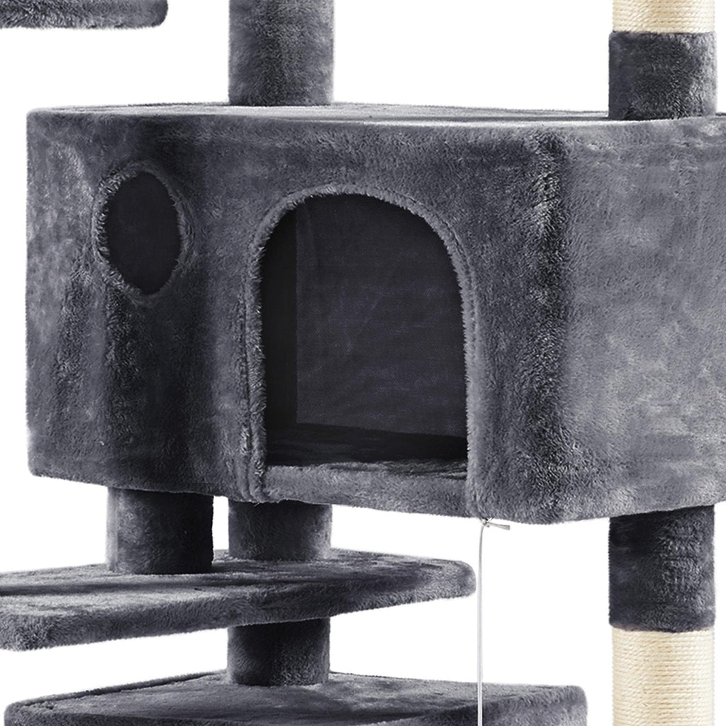 70in Cat Tree with Sisal Scratching Post V3784