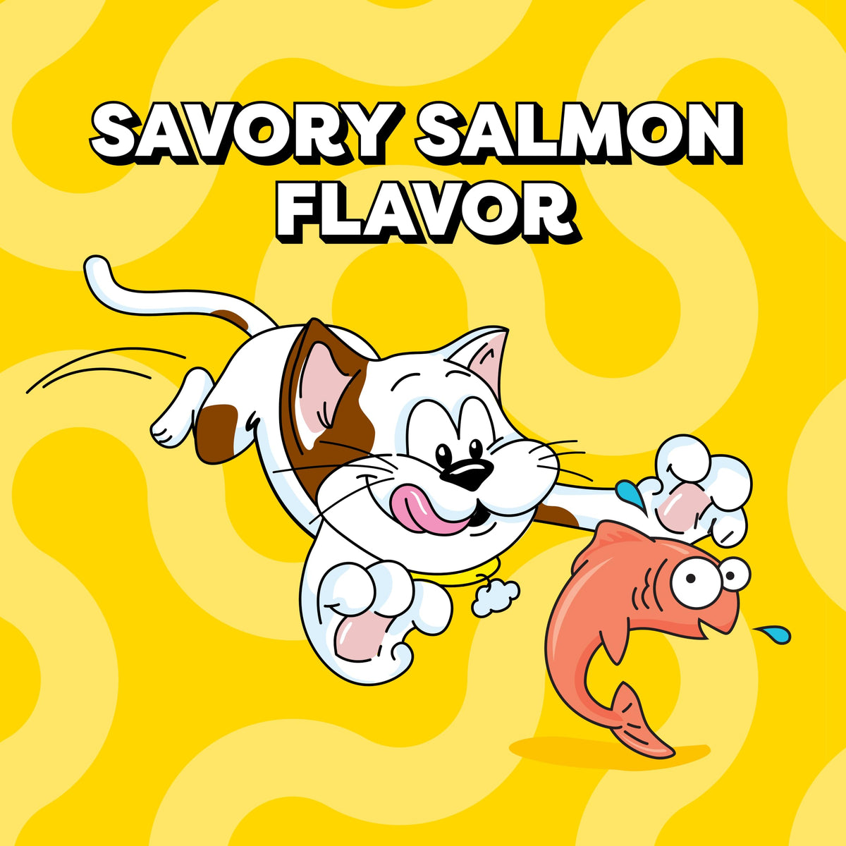 Salmon Crunchy & Soft Cat Treats 2.5 oz 12 Pack K488924
