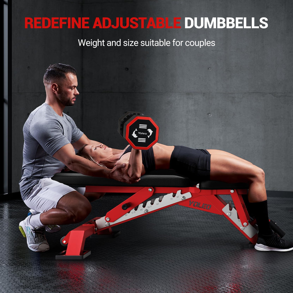 Adjustable Dumbbell Set 10/15/20/25 lb Z56303