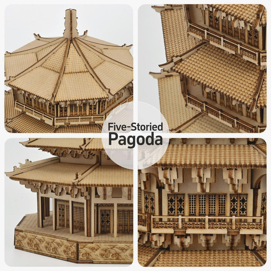 3D Wooden Puzzles 1287 Pieces I782226