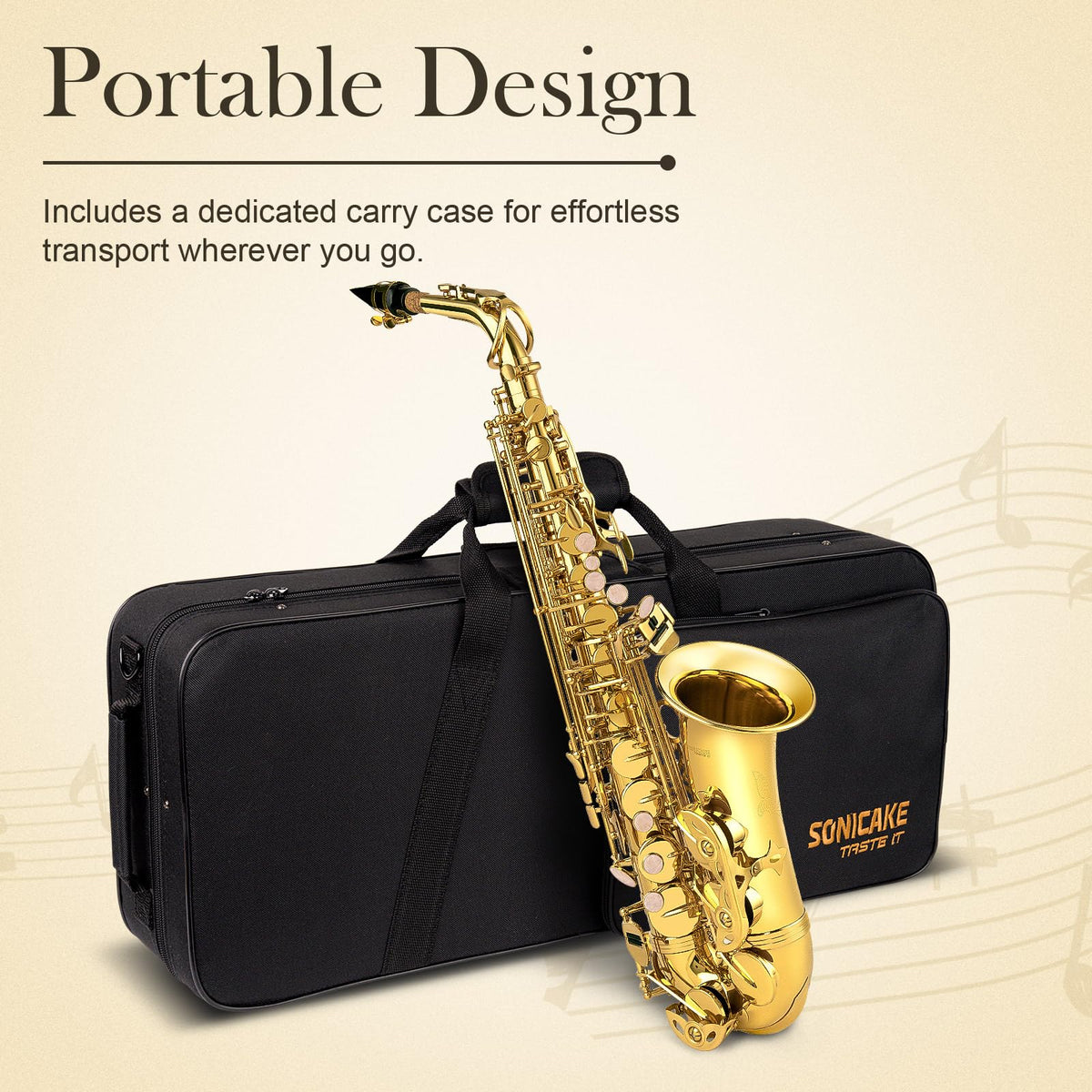 E Flat Alto Saxophone Full Kit E334