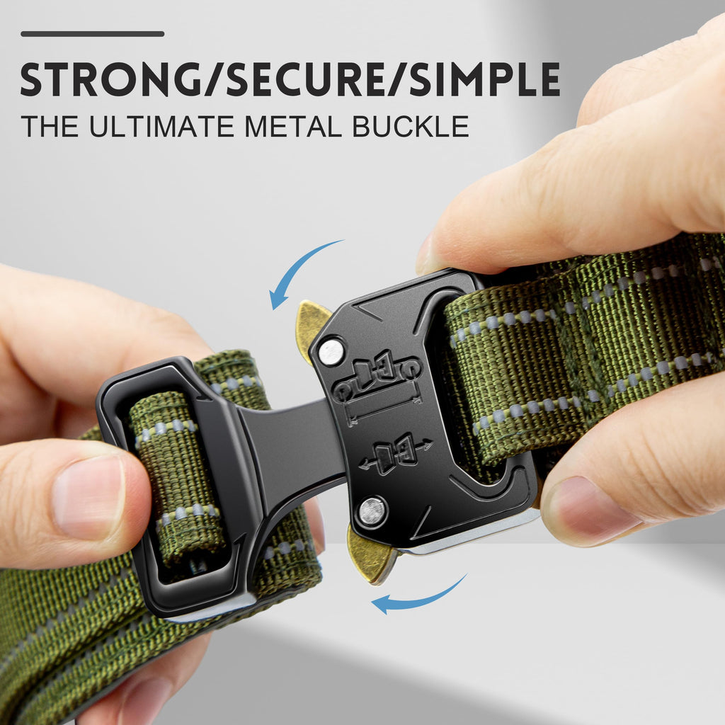 Tactical Dog Collar with Handle D55001