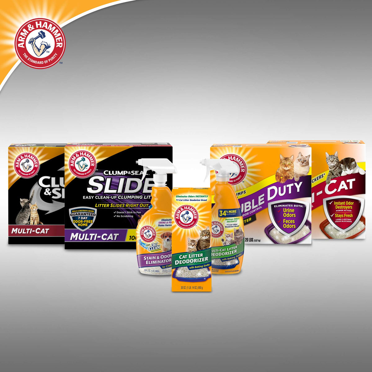 Unscented Clumping Cat Litter 26.3lb U6883