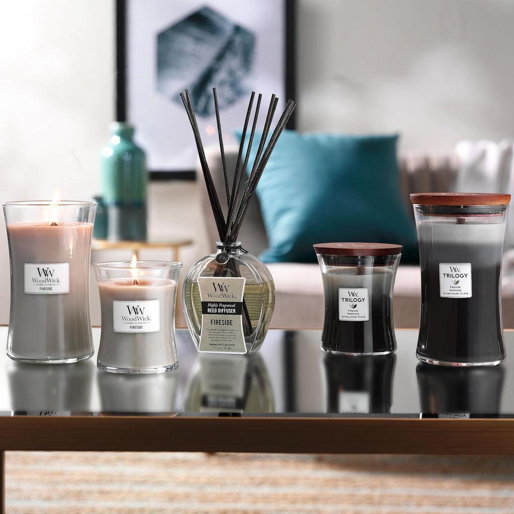 Scented Trilogy Candle with Crackling Wick T337539