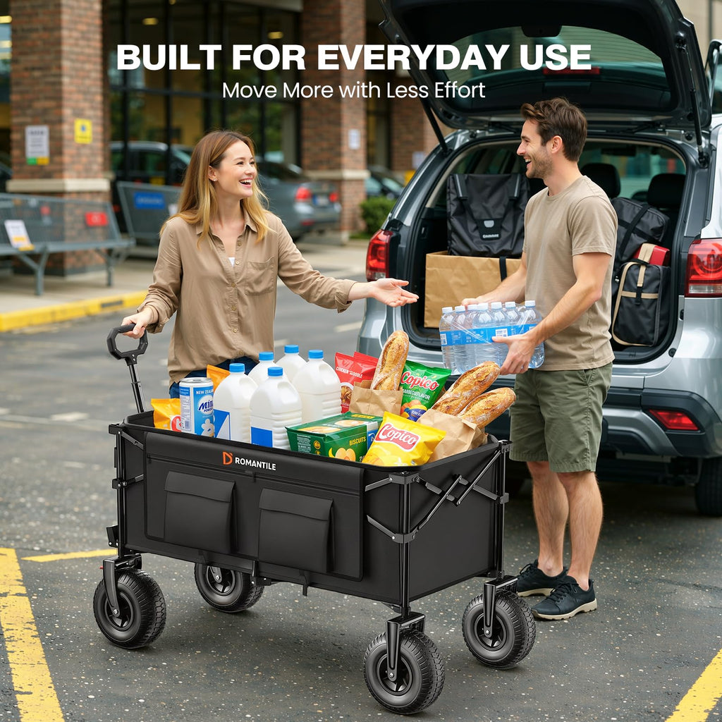 All-Terrain Wagon with Pneumatic Rubber Wheels X282450