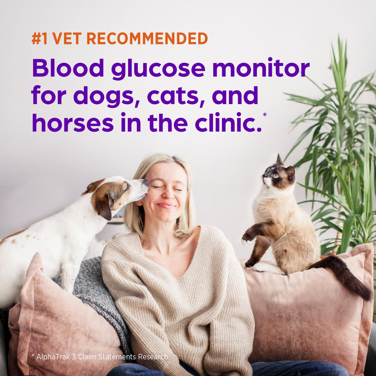 Test Strips for Diabetic Dogs, Cats & Horses, 50 Count F274157