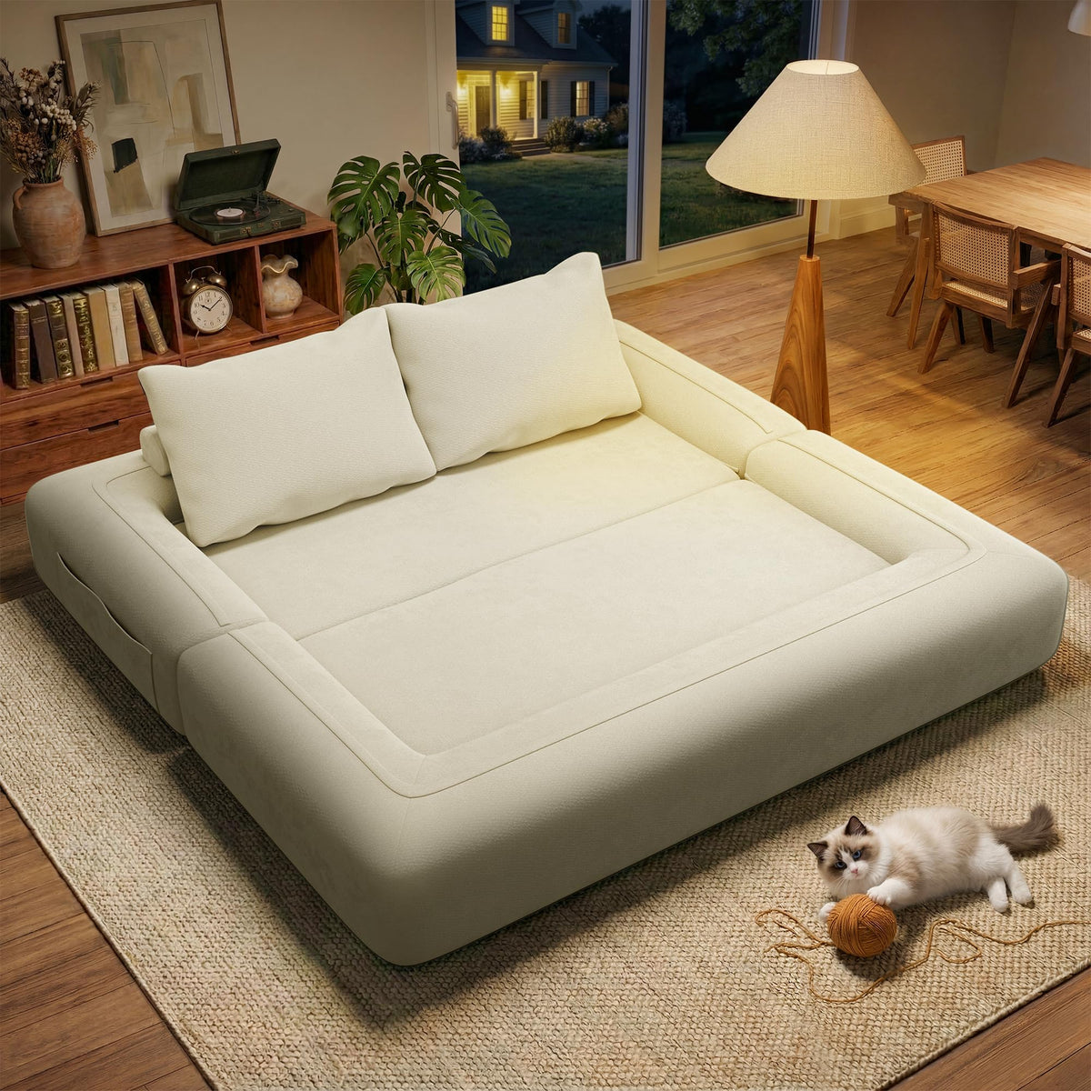 75'' Convertible Sofa Bed Queen V169732