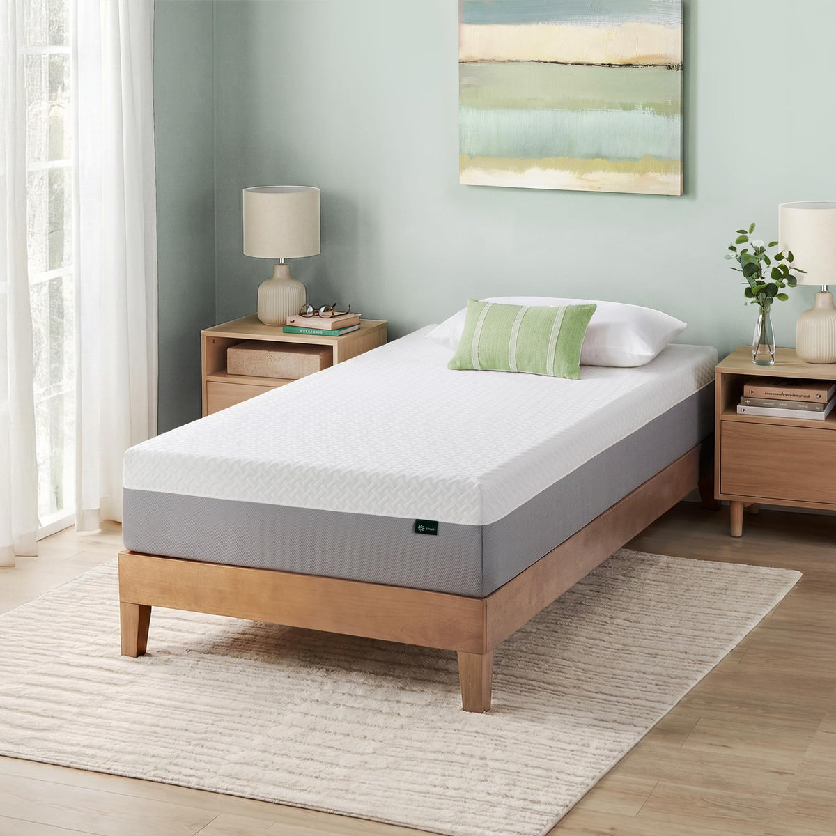 10 Inch Twin Memory Foam Mattress O1086