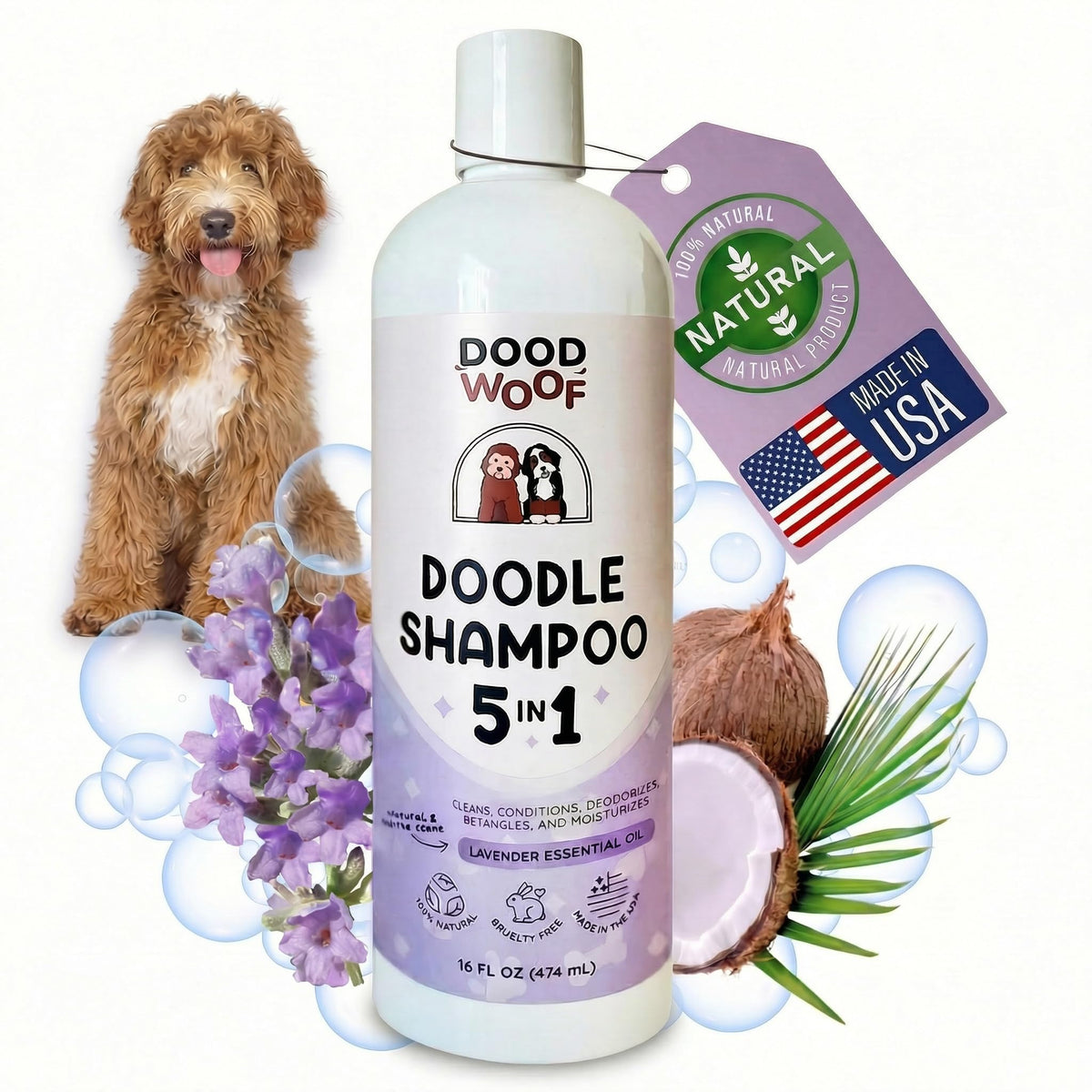 Dog Shampoo and Conditioner Q6770