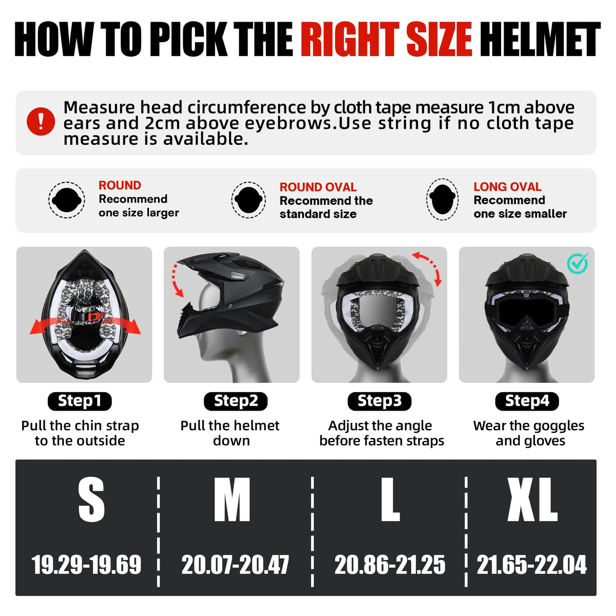 Youth Full Face Motocross Helmet R623
