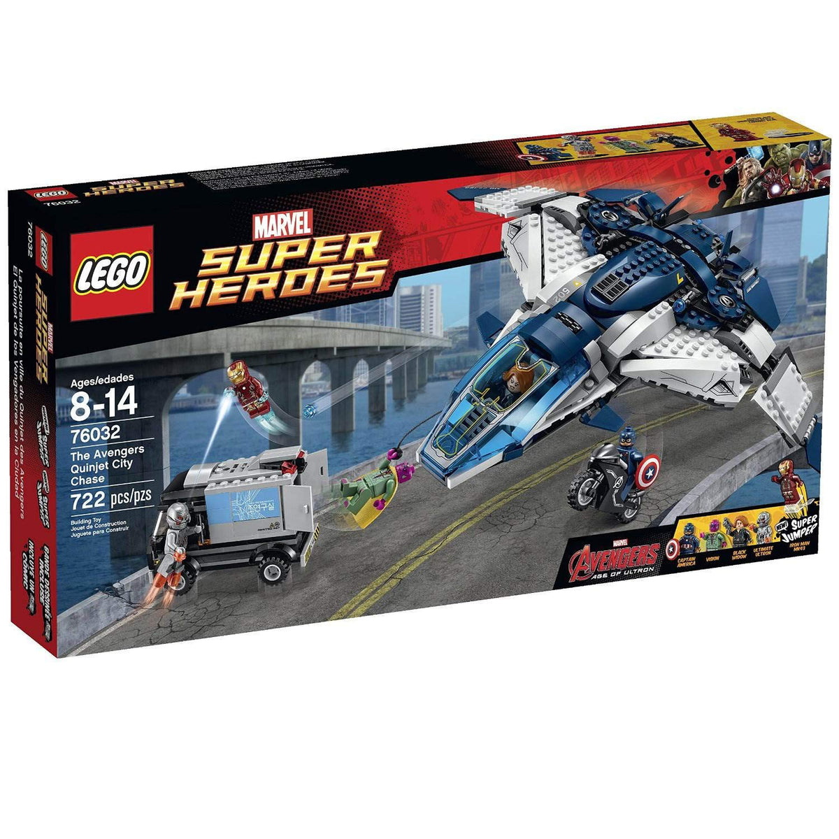Superheroes Quinjet City Chase O63163