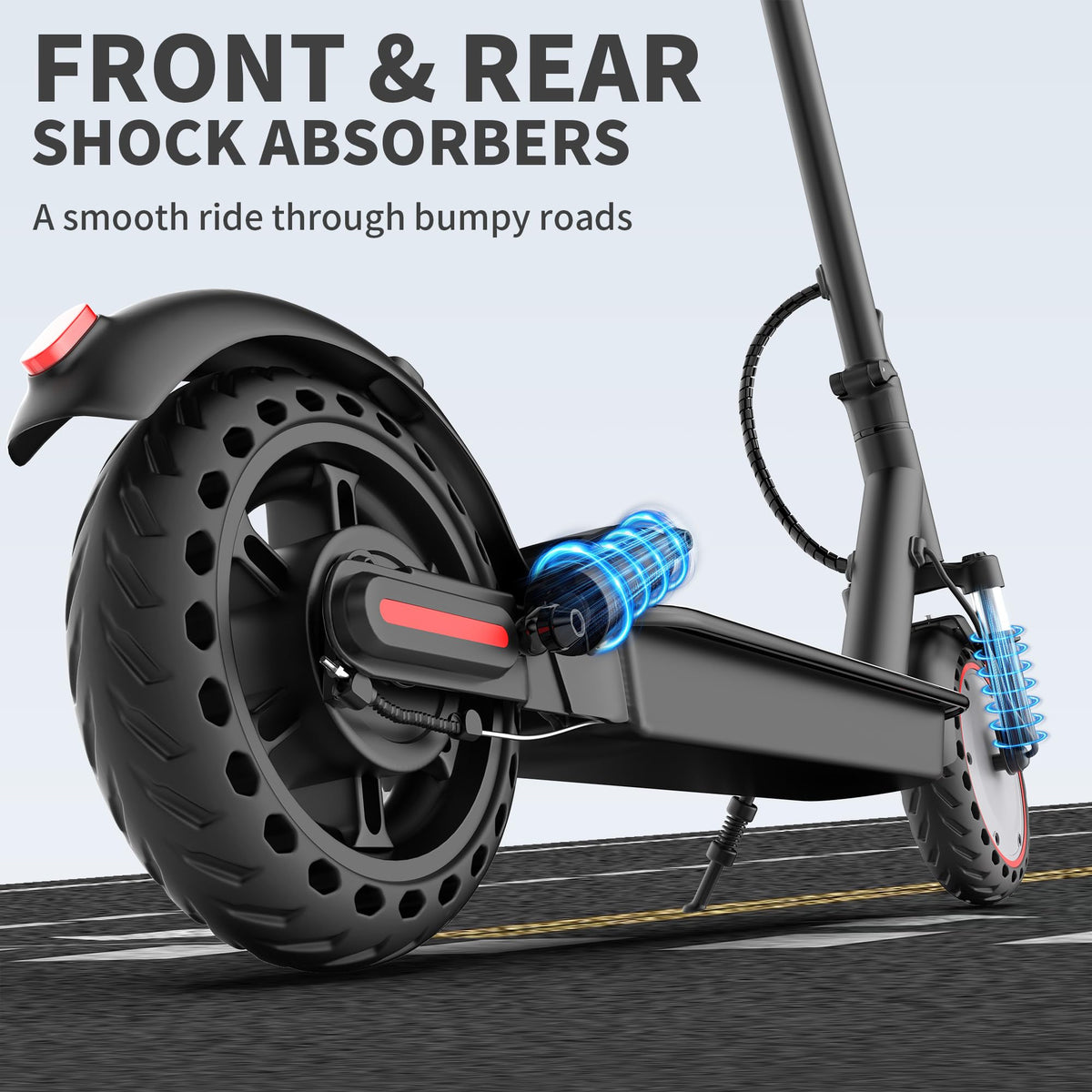 Folding Electric Scooter with Dual Brakes U5637