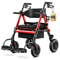 2-in-1 Rollator Wheelchair Combo H8792