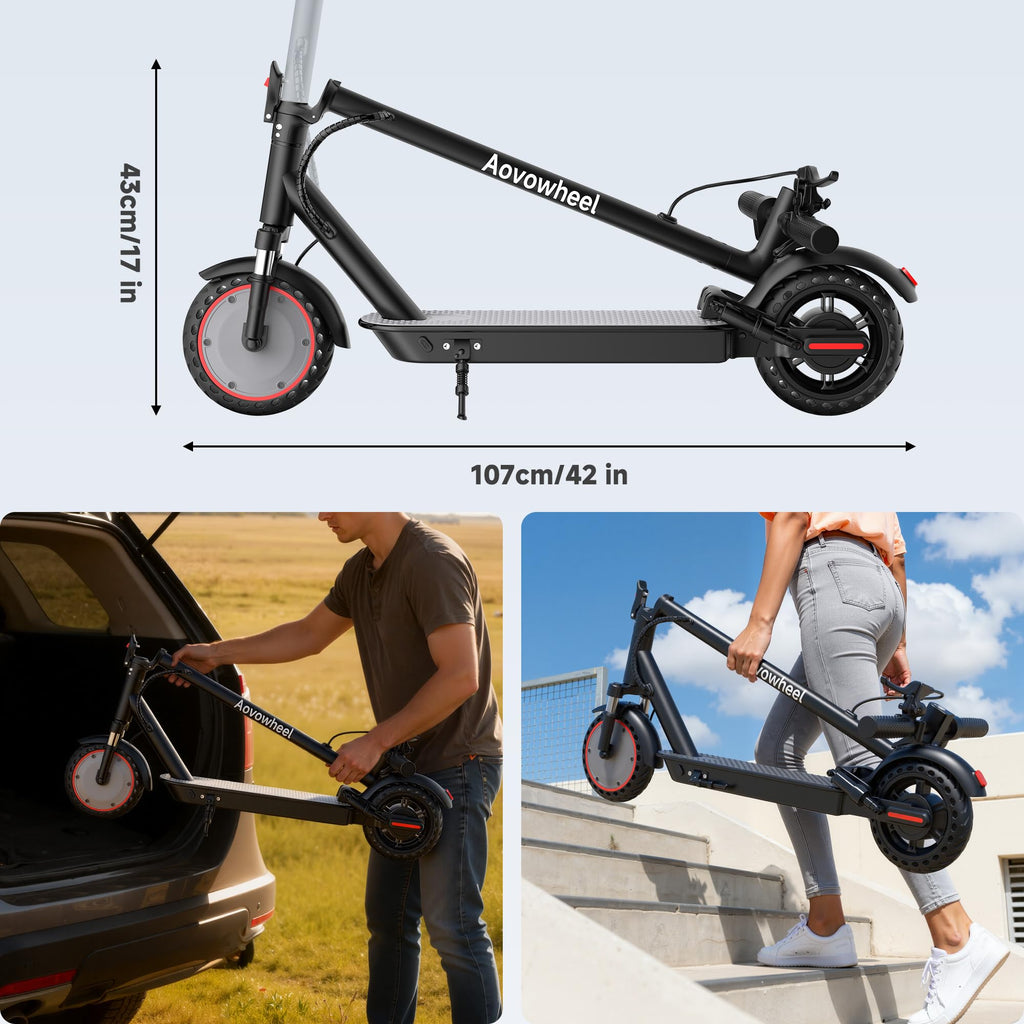 Folding Electric Scooter with Dual Brakes U5637