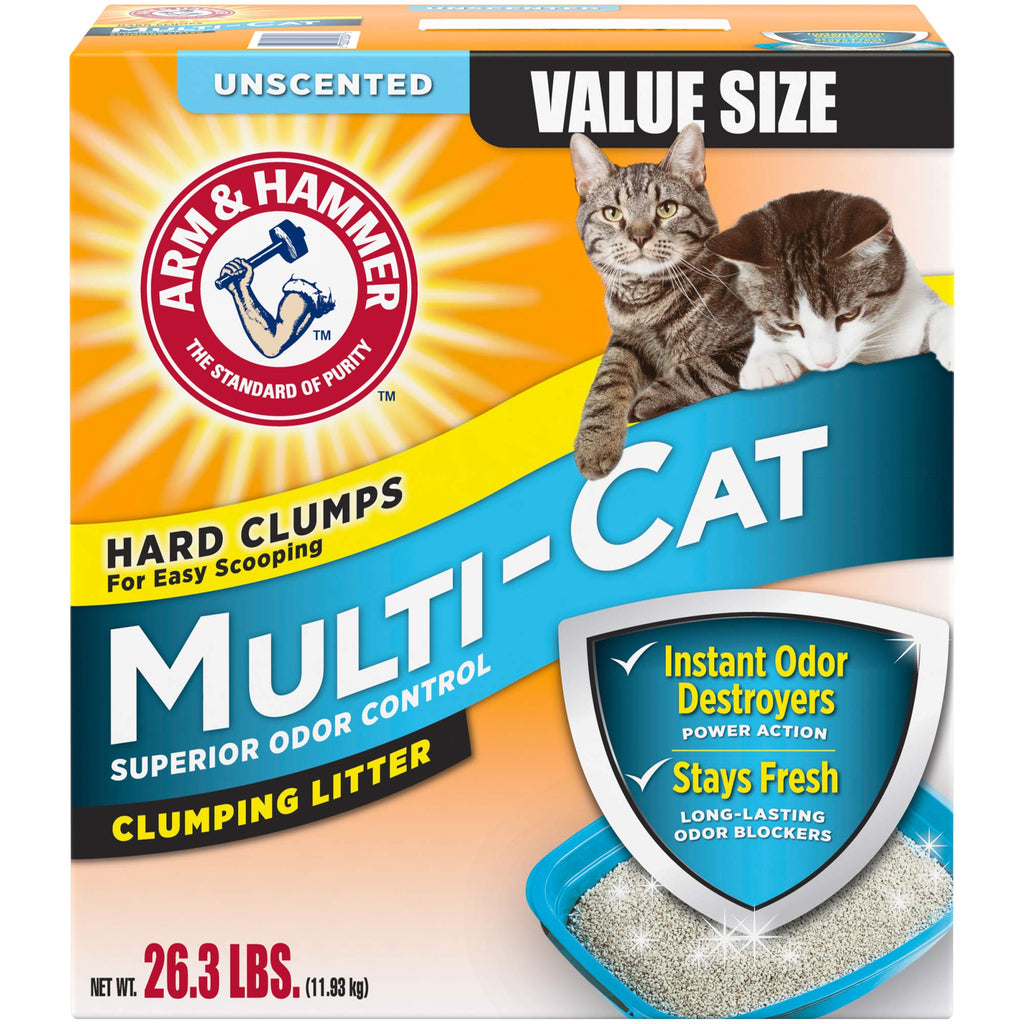 Unscented Clumping Cat Litter 26.3lb U6883