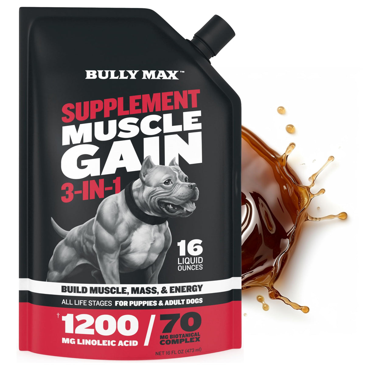 Liquid Dog Muscle Builder and Power Tabs Bundle L5974