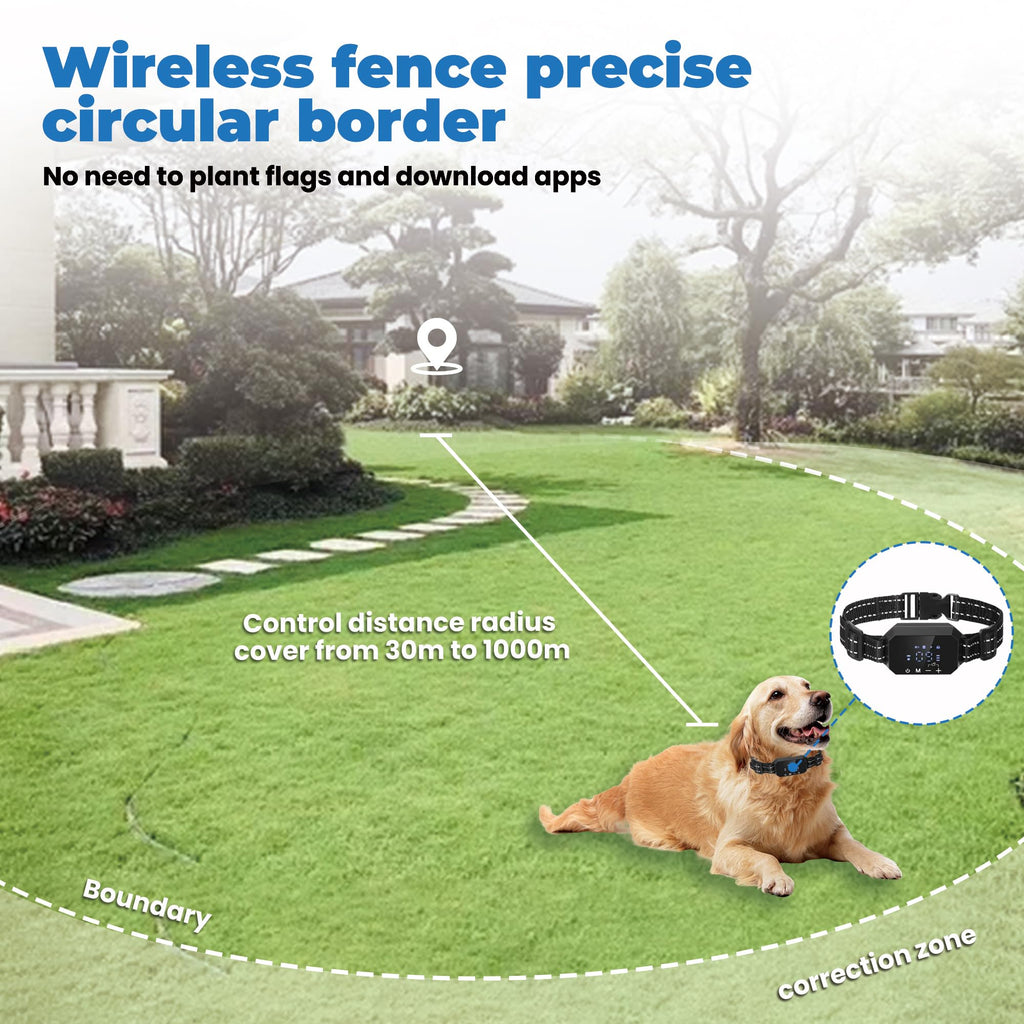Wireless GPS Dog Collar System Rechargeable 98-3280 FT W54330