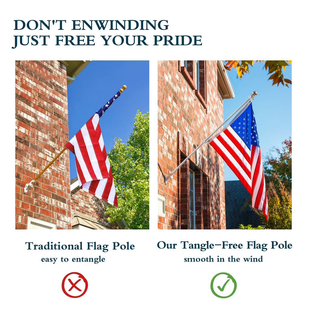 Aluminum 6FT Flag Pole Holder P315426