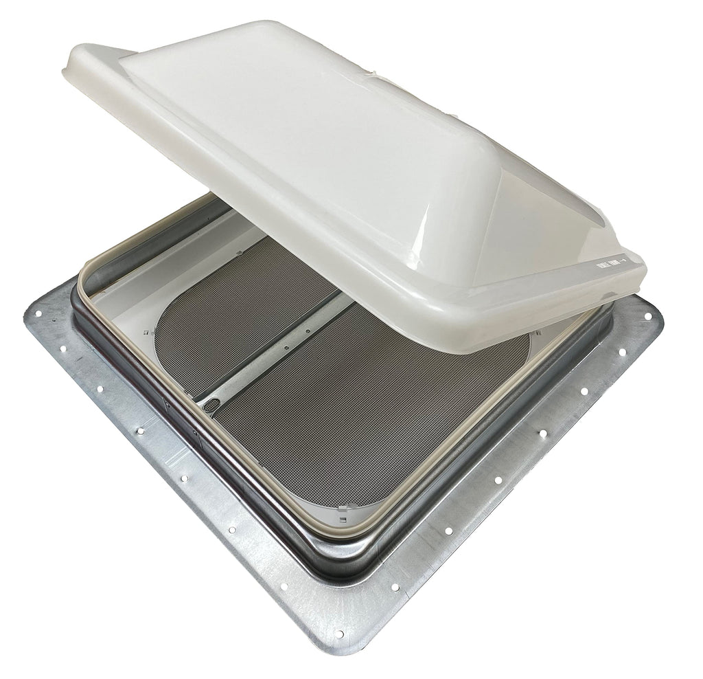 14" RV Roof Vent White Lid Non-Powered P659