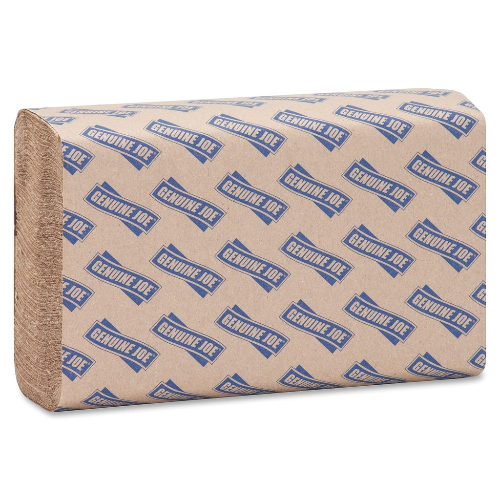 Multifold Paper Hand Towels 1-Ply Kraft 100% Recycled 250 Count 16 Pack W893415