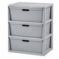 3 Drawer Plastic Storage Organizer V367