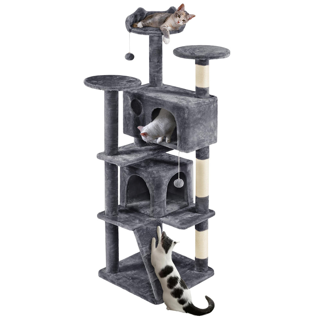 70in Cat Tree with Sisal Scratching Post V3784